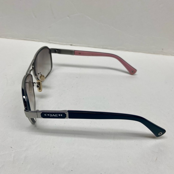 Coach HC7012 L038 Caroline Silver Frame/ Pink Temples (FRAME ONLY) - Picture 6 of 14
